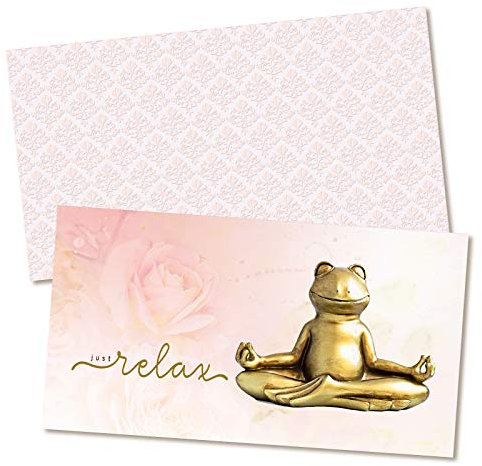 GESCHENKGUTSCHEINcom by POS-HAUER. Gutschein-Set. 25x Gutschein + Kuvert. Für Kosmetikstudios Massagen Wellness Firmen Unternehmen, blanko zum selber Ausfüllen.