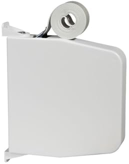 1 x INOVATEC Rollladen Gurtwickler weiß schwenkbar inkl. 11 m Maxi Gurtband aufgewickelt