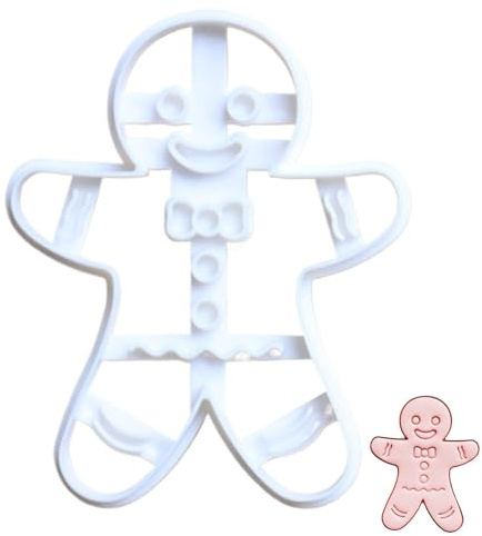 Molde para galletas de jengibre, cortador de galletas de hombre de jengibre | Molde para galletas navideñas,Cortadores de galletas de hombre de jengibre, lindo molde para galletas, molde para galletas