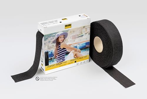 Vlieseline Perfekt Saum T40 GP, schwarz, 4 cm x 50 m