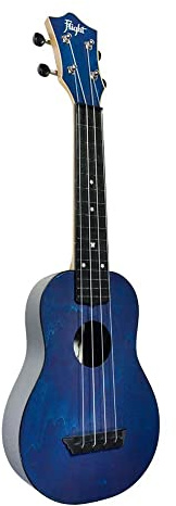 Flight TUS35 ABS Ukulele de viaje Azul oscuro