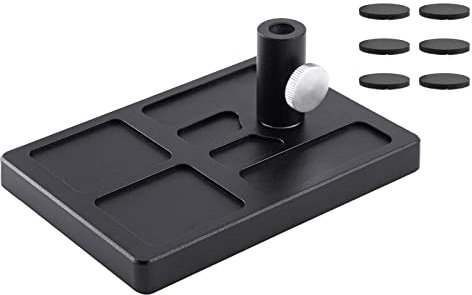 Fliegenbindesockel Basis für Klemme Fliegenbinden Schraubstock Fliegenbinden Werkzeuge Material Organizer Halter Universal Travel