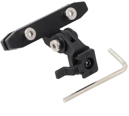 QuivyLivy Soporte de luz de sillín de bicicleta de aleación de aluminio para Trek -Bontrager, soporte de luz de bicicleta, accesorio de luz trasera de ciclismo, instalación debajo del sillín