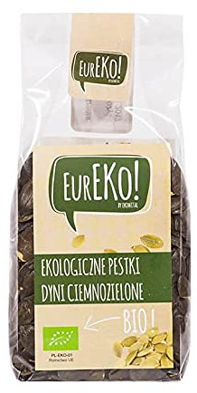 Graines de citrouille vert foncé BIO 150 g Eureko
