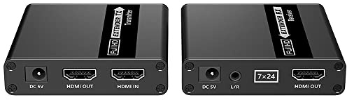 PRO SIGNAL 1080p FHD & 4K UHD HDMI Extender over Cat6/Cat7 with IR – 70m Range