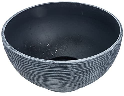 Operitacx Seerosentopf Aus Steinimitat Behälter Für Seerosen Hydrokultur Pflanzer Töpfe Für Wasserteiche Lilienschale Pflanzer Hydroponische Blumenvase Blumentopf Narzissen Pp Büro Geld Gras