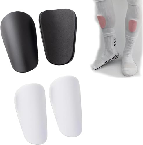 2 Paar Fußball Schienbeinschoner Klein Für Kinder Herren, Mini Leicht Atmungsaktiv Eva Schienbeinschoner Für Jungen Und Herren Fußball Miniatur Schienbeinschoner Fußball Zum Einschieben