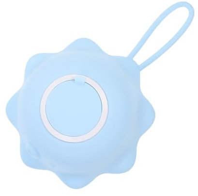 SAFIGLE Silicone Shower Brush Bath Scrubber for Body Scalp Safe Gentle Easy to Clean Bath Accessories for Boys and Girls Adults Random Style