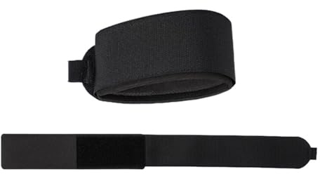 LLHCF 2 correas ajustables para equipo de esquí, cintas protectoras para almacenamiento de tablas y viajes de invierno, correa de sujeción esencial