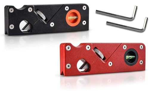 Pialla smussata per la lavorazione del legno, in lega di alluminio, regolabile, con livella a bolla, pialla manuale portatile per la finitura degli angoli del legno