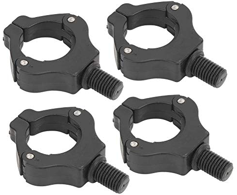 Nannday Karpfen-Angelrutenhalter, 4PCS, ABS + Magnet, Leuchtend Grün/Schwarz, Angelmagnethalterungskopf, Gripper für Wild Fishing Stream Sea Fishing Po