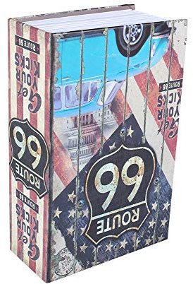 Buchtresor Buchsafe Sicherheitskasten Wörterbuch Buch Form Umleitung Tresor Büchersafe Sicherheitskästen Geld Cash Schmuck Lock Fall mit Schlüssel Dekorative Box für Home Office(Traum)