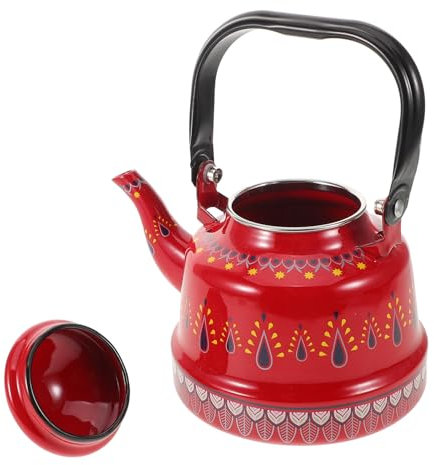 IMIKEYA Teiera Di Smalto Pentola Bollente Acqua Caraffe D'acqua Bollitore Piccola Teiera Tetsubins Giapponesi Teiera Con Colino Caldaia Ad Acqua Per Stufa Teiera