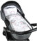 Babylux 2 TLG. Set Bezug für Kinderwagen Stubenwagen oder Wiege Garnitur Bettwäsche Kissen Decke 60 x 78 cm (125. Elefanten Rosa)