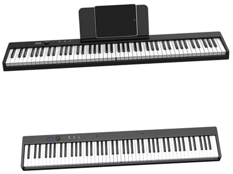 Elektroniskt Piano Professionellt 88 Tangenters Hopfällbart Keyboard För Elektriskt Digitalpiano Musikövning