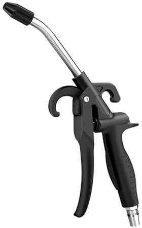 Air Blow Gun, 700L, 20PM, 90mm Steel Tube, Long Air Nozzle Blow Gun with Rubber Grip, Air Tools for Compressor Professional Duster Cleaning Tool
