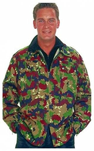 Fratelliditalia Jacke Camouflage Militare Army Camouflage Schweiz Jagdjacke Baumwolle, XL