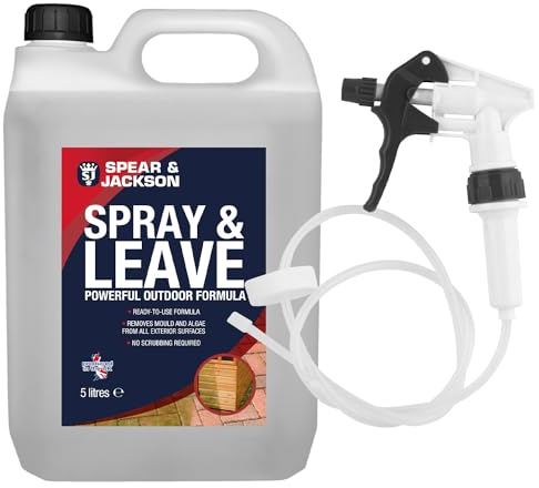 Spear and Jackson - 5L Spray and Leave Ready to Use formula with Long Hose Trigger Spray