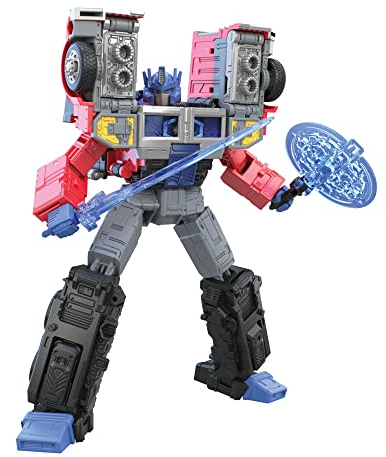 Transformers Spielzeug Generations Legacy Series Leader-Klasse G2 Universe Laser Optimus Prime Action-Figur (17,5 cm)