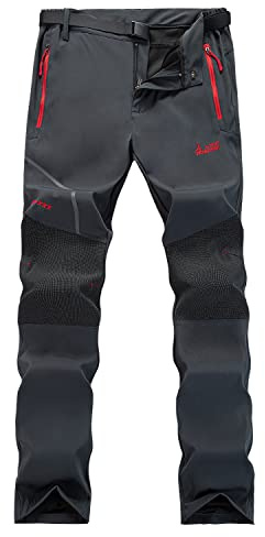 LHHMZ Pantalons de randonnée Pantalon de Marche Respirant imperméable pour Hommes en Plein air Pantalons décontractés pour vêtements de Sport d'escalade Coupe-Vent