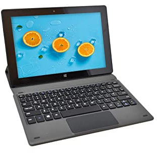 Fusion5 Universal Docking Keyboard for All 10.1 Windows Tablet Models - Convert Your Windows 11 Tablet into a Laptop PC for Enhanced Productivity - Slim & Stylish Design