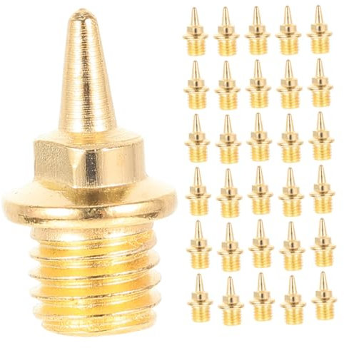 BESPORTBLE 48piezas Clavos De Atletismo para Zapatillas De Aleación De Aluminio Fácil Instalación