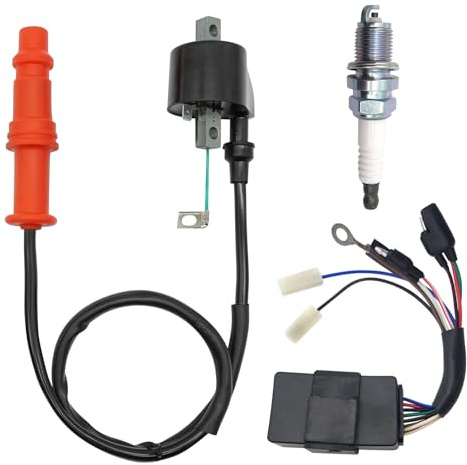 Mabutingti Bobina de encendido y bujía y CDI apto para Polaris Sportsman 500 Big Boss 500 Ranger 500
