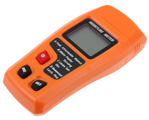 ELAYARD Testeur D'humidité Portable pour Bois et Carton Écran Lcd, Hygromètre Mural Pratique, Détecteur D'humidité pour Planchers, sans Batterie, Usage Domestique et Chantier