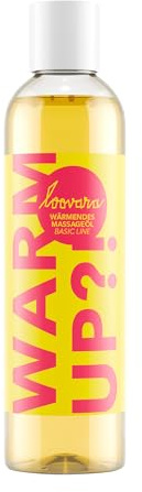LOOVARA Aceite de masaje Warm Up?! 300 ml – Aceite sensual con suave efecto calor | Aceite premium para masajes eróticos, bienestar y masajes íntimos