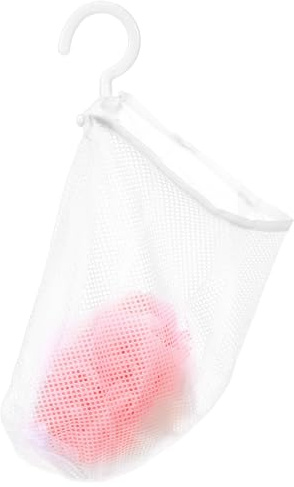 GATHINESS Borsa a Rete Multiuso da Appendere 34,7x27,6 Cm, Porta Mollette e Sacchetto Portaoggetti Salvaspazio Cuciture Rinforzate, per Bucato, Cucina e Bagno, per Casa e Viaggi