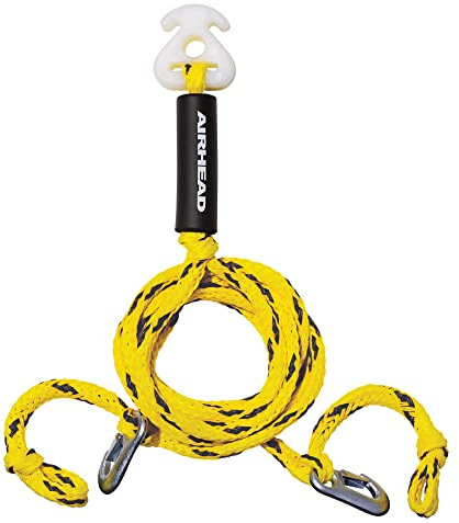 AIRHEAD Heavy Duty Tow Harness for 1-4 Rider Towable Tubes, Water Skis, Wakesurf Boards and Wakeboards, Multiple