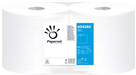 Papernet termoplastiska pappershanddukar vita, cellulosa