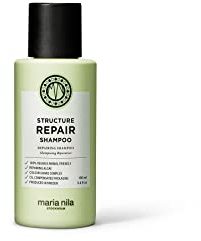 Maria Nila Structure Repair, Shampoo 100 ml, For Damaged & Chemically Treated Hair, Algae Extract Rebuilds & Moisturizes, 100% Vegan & Sulfate/Paraben free