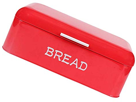 Backbayia - Portapane per Torta, Contenitore per Pane, Rotolo Rosso