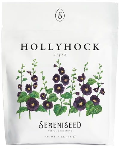 Sereniseed Nigra Hollyhock Seeds (1 oz)