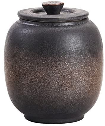 Lata de té, latas de café, lata de azúcar, lata de té, lata de té, organizador de té decorativo, frascos herméticos de cerámica for almacenar café, especias de cocina, dulces for buffet de dulces