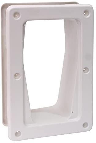 PetSafe Wandmontage-Set für elektronische Smart-Tür, groß, Weiß