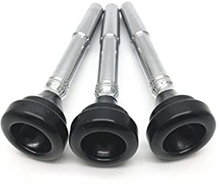 Liyafy Trompete Mundstück 3C 5C 7C Kunststoff und Metall Mundstück schwarz