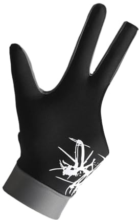 KIOALXZ Gants de Billard Professionnels à Trois Doigts pour Un Jeu