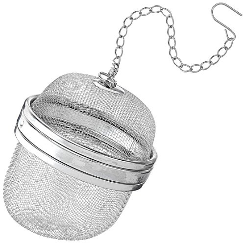 Stadster teägg 6,3 cm x 6,5 cm, rostfritt stål, silver, 6,5 x 6,5 x 6,5 cm