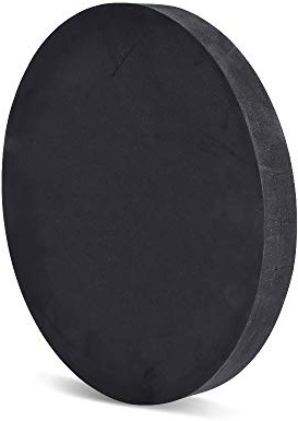 AMEYXGS Objetivo de Tiro con Arco EVA Dianas móvil Objetivo de Flecha Tablero de Espuma para Blanco Flecha para Tiro al Aire Libre Práctica de Tiro (1x Negro)