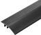 sourcing map Aluminum Floor Transition Strip, 35.4inch Door/Tile/Carpet to Tile Transition Strip, Doorway Edge Trim for Wood Vinyl Laminate Floors, Fit Height 0.2 to 0.7 Inch(Black)