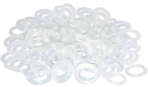 Klar Silikonring Tangentbord Tangentkapsel Bullerdämpare Gummi O-ringar packning