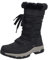 Josef Seibel Damen Winterstiefel Davos 51,Weite G (Normal),Wechselfußbett,wasserdicht,Winterboots,schnürstiefel,warm,schwarz,36 EU