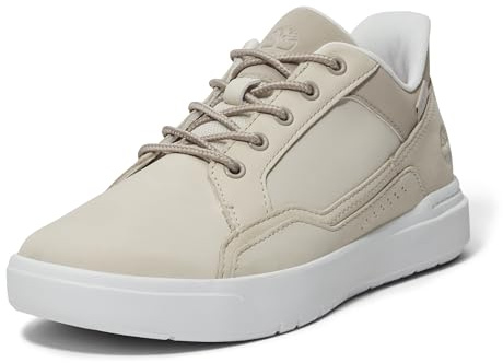 Timberland Allston Sneakers basse da uomo con lacci, Nabuk naturale, 43 EU