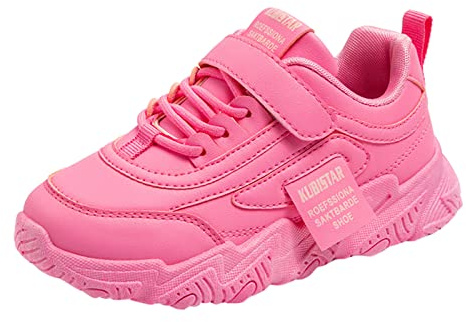 LOIJMK sneakers barn 33 flickor, sportskor löparskor halkfria utomhus sneakers barnskor pojke bekväma inomhusskor sneakers platta tennisskor sommar fritidsskor storlek 26–37
