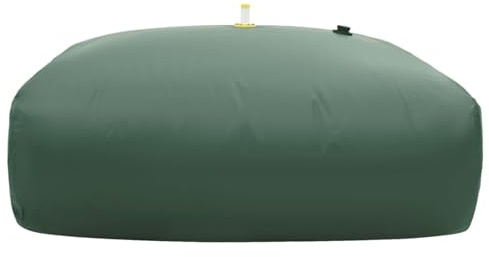 Gecheer Serbatoio acqua pieghevole, serbatoio flessibile in PVC 5000L con rubinetto, sistema irrigazione giardino, contenitore acqua per orto, raccolta pioggia, serbatoio accumulo portatile