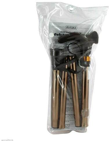 Ludwig Bertram GmbH GEHSTOCK faltbar anatom.Griff links bronze 1 St