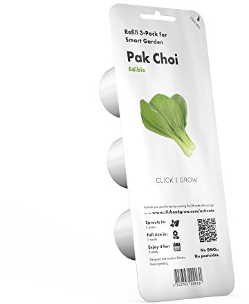 Click and Grow Pak Choi 3 pack Nachfüll Plant Pods Substratkapsel für Smart Garden