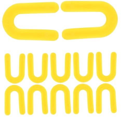 OSALADI 100pezzi Cunei Livellatori Per Piastrelle Distanziatori U-shaped Colorati Strumenti Per Installazione Pavimenti Facile Da Usare e Stabili Spessore